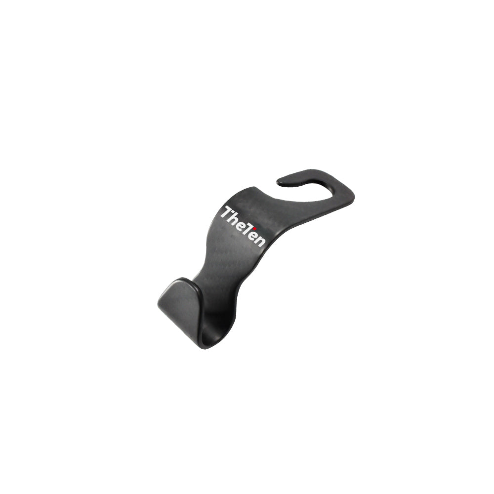 THETEN CARBON FIBER CAR SEAT HEADREST HOOK CAR INTERIOR ACCESSORIES 1 PACK