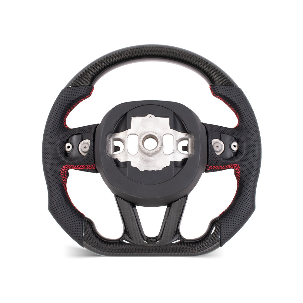 D-CARBON 2015-2023 DODGE CHARGER CARBON FIBER STEERING WHEEL CUSTOMIZATION
