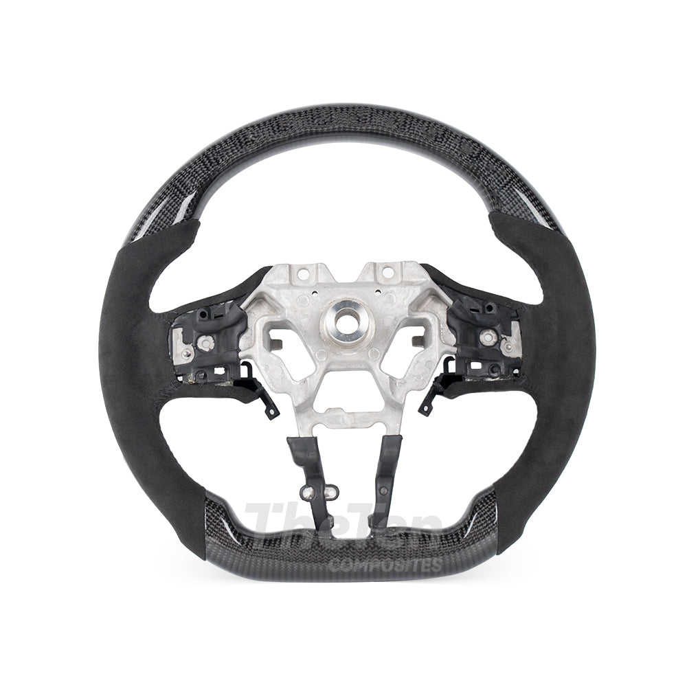 D-CARBON INFINITI Q60 STEERING WHEEL CUSTOMIZATION