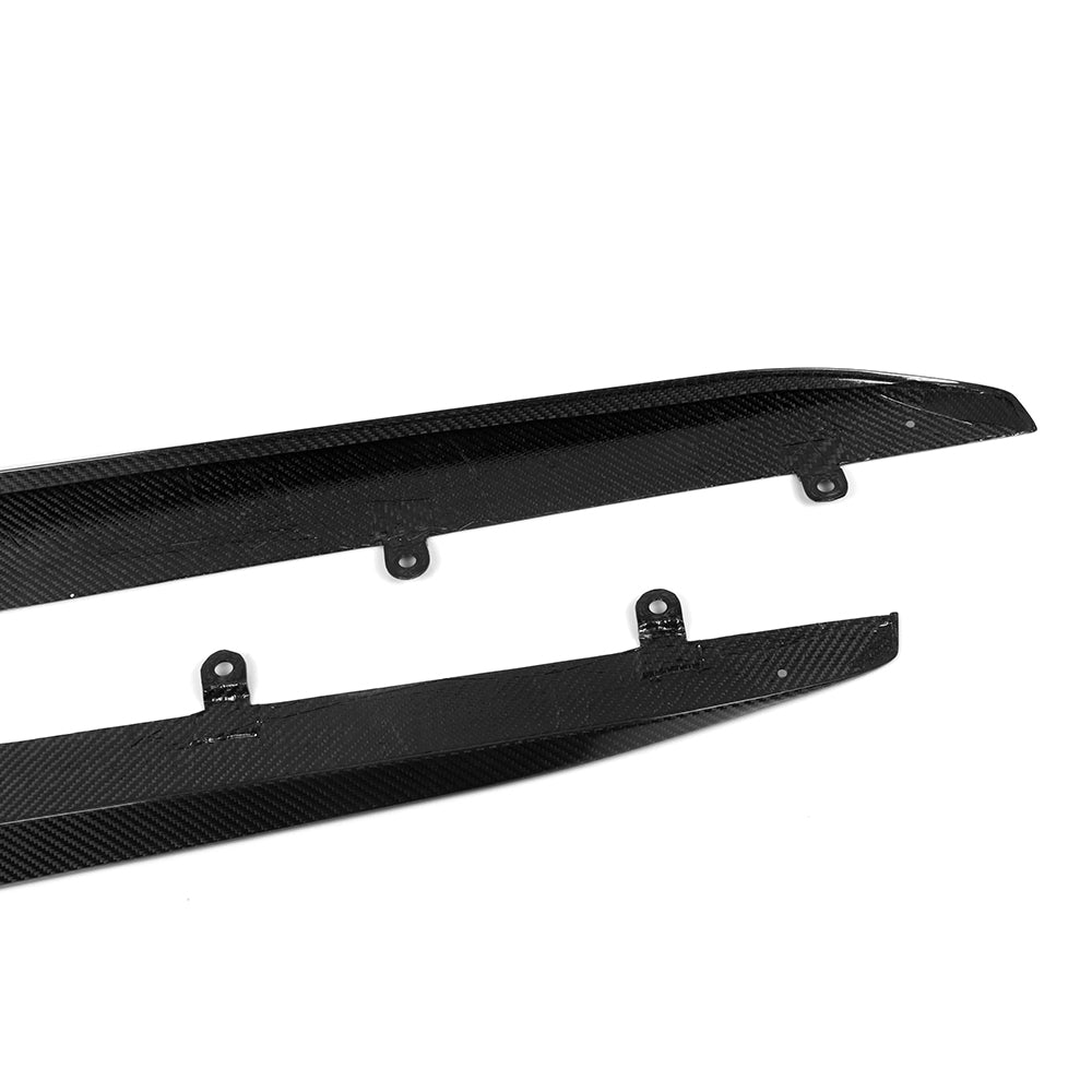 SOOQOO BMW 8 Series G16 SQ Style Carbon Fiber Side Skirt