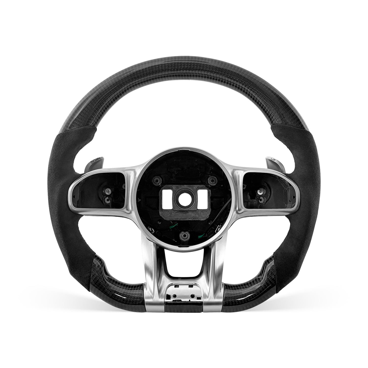 [PREVIEW] Mercedes-Benz AMG 2019-2023 Steering Wheel Style 03 · 3K Gloss Carbon Fiber