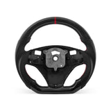 [PREVIEW] BMW 3 Series E90 2005-2012 Steering Wheel Style 03 · 3K Gloss Carbon Fiber · Perforated Leather · With Paddle Opening
