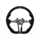 [PREVIEW] BMW 1/2/3/4/X Series F Chassis 2013-2018 Steering Wheel Style 03 · 3K Gloss Carbon Fiber · Alcantara / Suede · Universal Paddle Compatibility