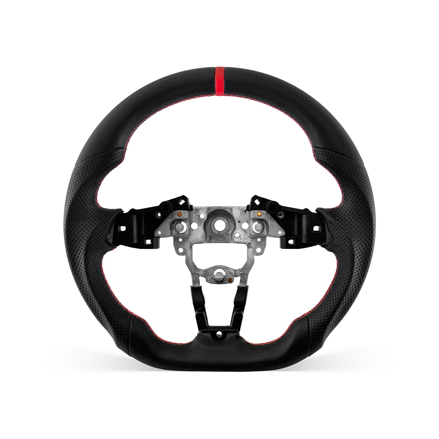[PREVIEW] Mazda MX-5 Miata 2016-2026 Steering Wheel Style 02 · Full Leather · Perforated Leather · Universal Paddle Compatibility