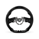 [PREVIEW] Nissan GT-R R35 2016-2024 Steering Wheel Style 03 · 3K Gloss Carbon Fiber · Alcantara / Suede · LED · Universal Paddle Compatibility