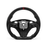 [PREVIEW] BMW 3 Series E90 2005-2012 Steering Wheel Style 10 · 3K Gloss Carbon Fiber · Perforated Leather · With Paddle Opening