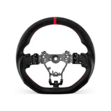 [PREVIEW] Subaru WRX STI 2015-2021 Steering Wheel Style 05 · Full Leather · Perforated Leather · Universal Paddle Compatibility