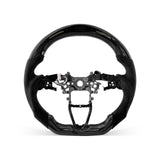 [PREVIEW] Honda Accord 2018-2023 Steering Wheel Style 02 · 3K Gloss Carbon Fiber · Perforated Leather · LED · Universal Paddle Compatibility