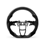 [PREVIEW] Honda Accord 2018-2023 Steering Wheel Style 03 · 3K Gloss Carbon Fiber · Perforated Leather · Universal Paddle Compatibility