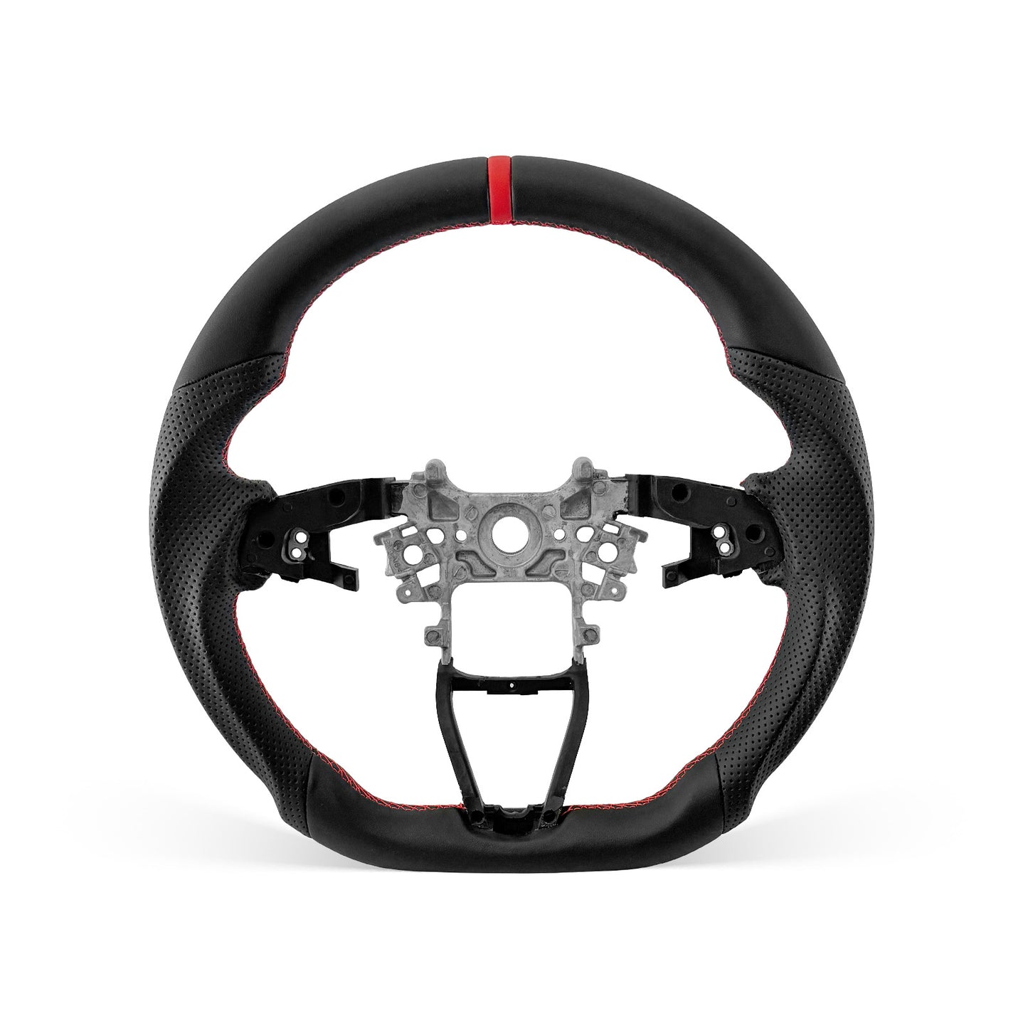 [PREVIEW] Honda Accord 2018-2023 Steering Wheel Style 05 · Full Leather · Perforated Leather · Universal Paddle Compatibility