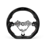 [PREVIEW] Toyota 86 / Subaru BRZ 2017-2026 Steering Wheel Style 05 · 3K Gloss Carbon Fiber · Perforated Leather · LED · Universal Paddle Compatibility