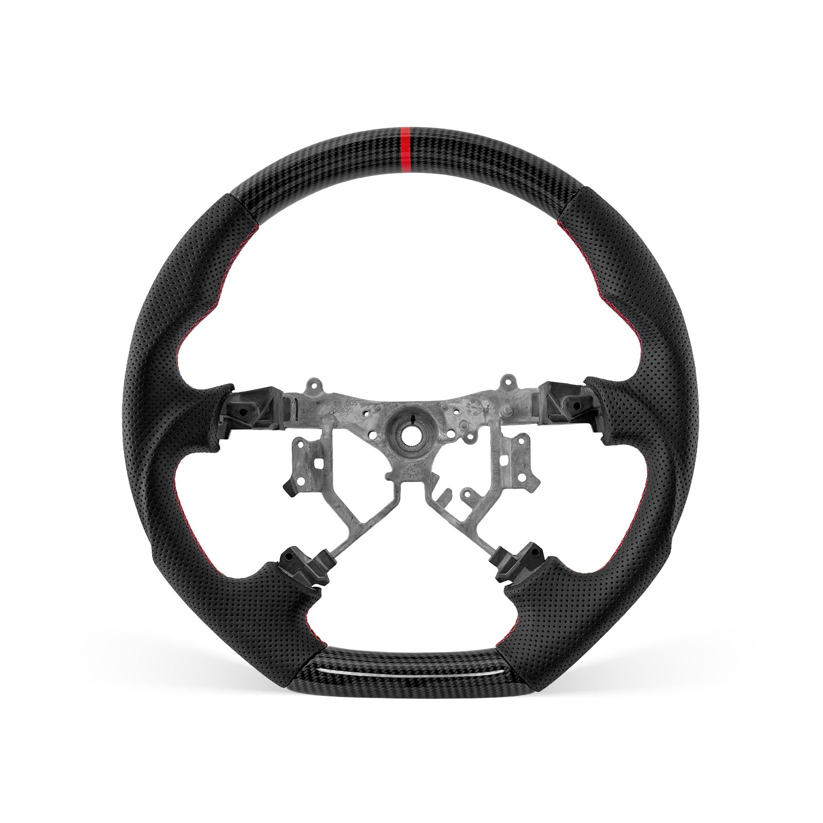 [PREVIEW] Toyota Prado 2004-2009 Steering Wheel Style 01 · HYDRO-DIP · Perforated Leather · Universal Paddle Compatibility