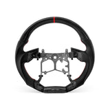 [PREVIEW] Toyota 4Runner / Tacoma / Tundra / Prado 2010-2023 Steering Wheel Style 02 · 3K Gloss Carbon Fiber · Perforated Leather · Universal Paddle Compatibility