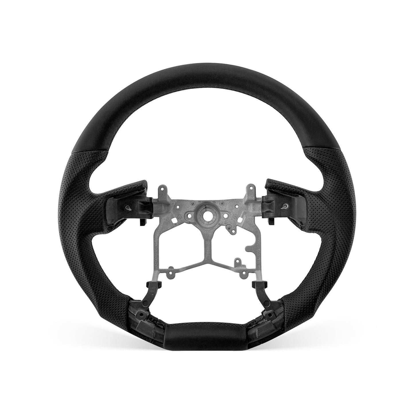 [PREVIEW] Toyota 4Runner / Tacoma / Tundra / Prado 2010-2023 Steering Wheel Style 03 · Full Leather · Perforated Leather · Universal Paddle Compatibility
