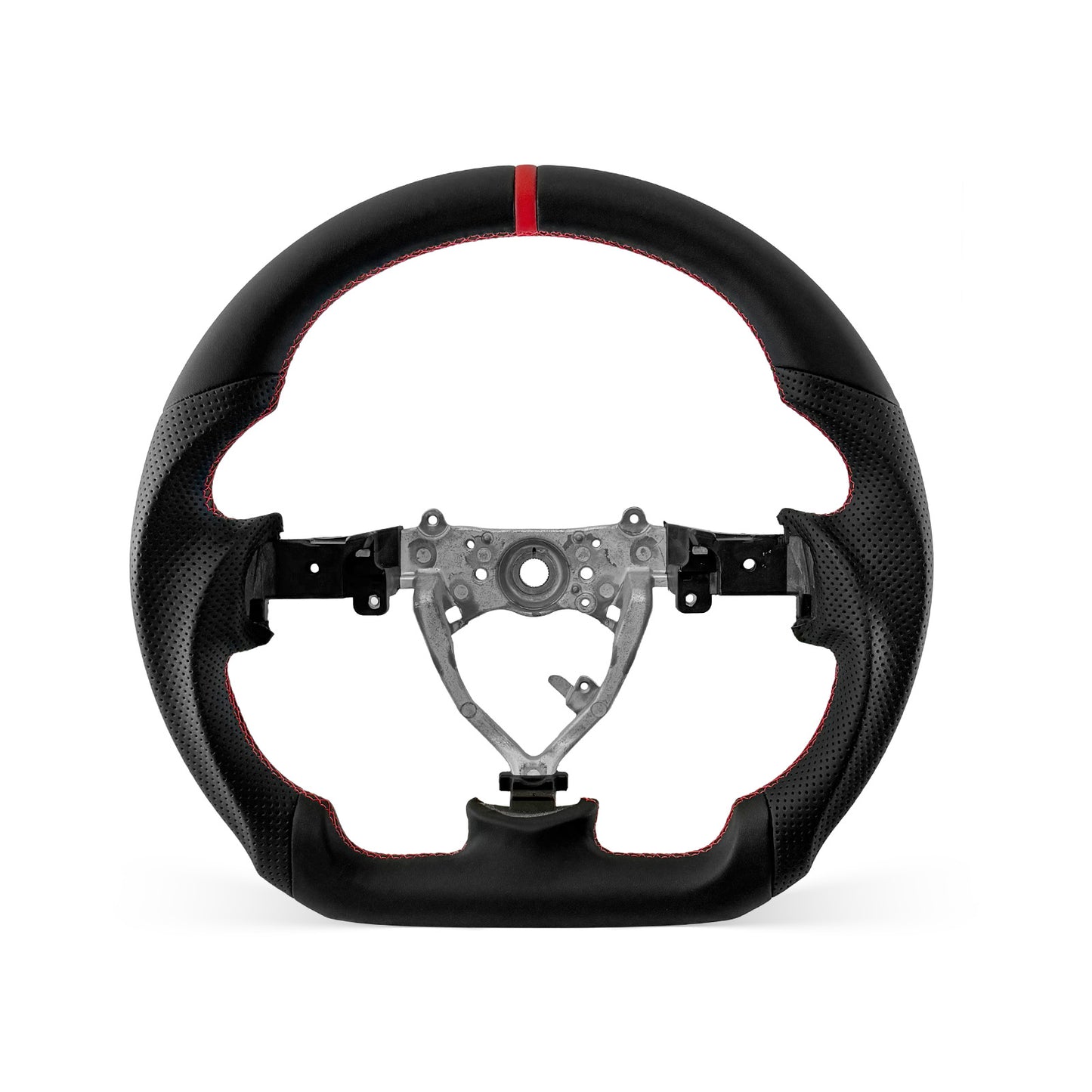 [PREVIEW] Toyota FJ Cruiser 2007-2014 Steering Wheel Style 06 · Full Leather · Perforated Leather · Universal Paddle Compatibility