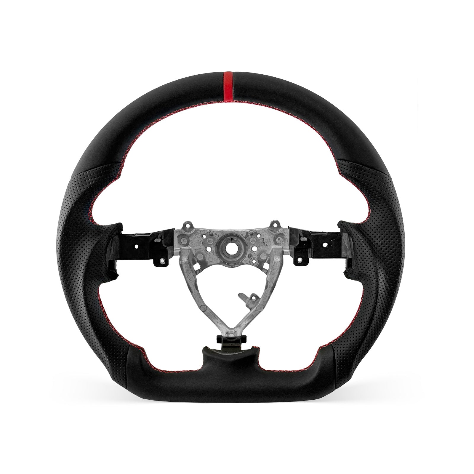 [PREVIEW] Toyota FJ Cruiser 2007-2014 Steering Wheel Style 06 · Full Leather · Perforated Leather · Universal Paddle Compatibility