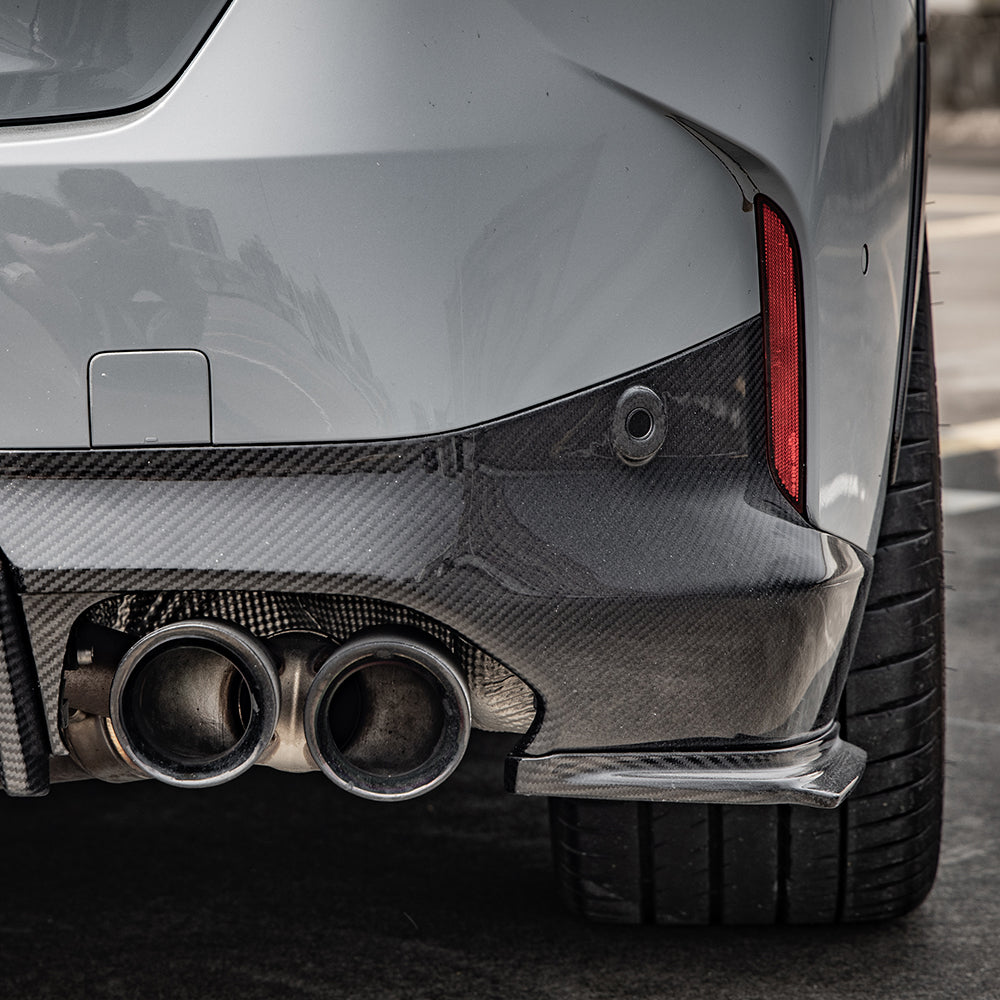 SOOQOO BMW 2 Series G42 Coupe SQ Style Carbon Fiber Rear Spats