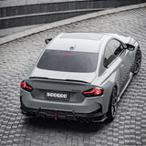 SOOQOO BMW 2 Series G42 Coupe SQ Style Carbon Fiber Rear Spats