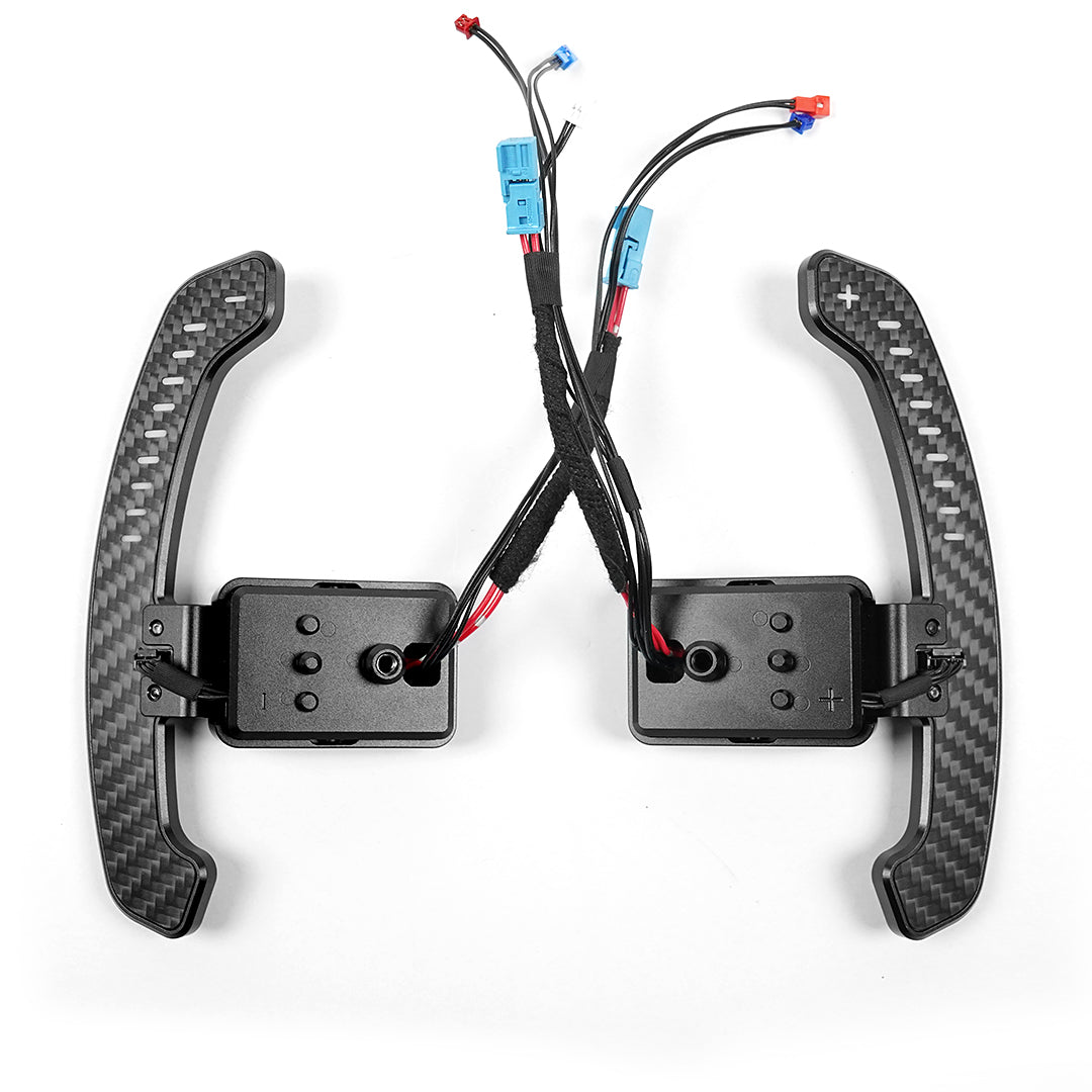 2012-2024 BMW F/G Chassis F30 F32 F10 G20 G30 Carbon Fiber Magnetic Paddle Shifters