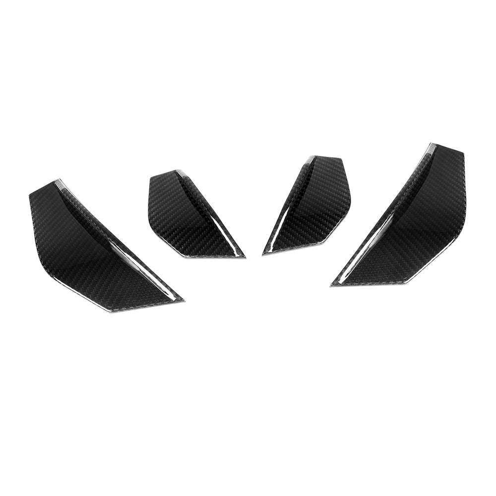 SOOQOO BMW M2 F87 SQ Style Carbon Fiber Front Side Canards