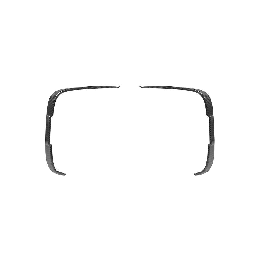 SOOQOO BMW M2 F87 SQ Style Carbon Fiber Rear Side Vent Trim