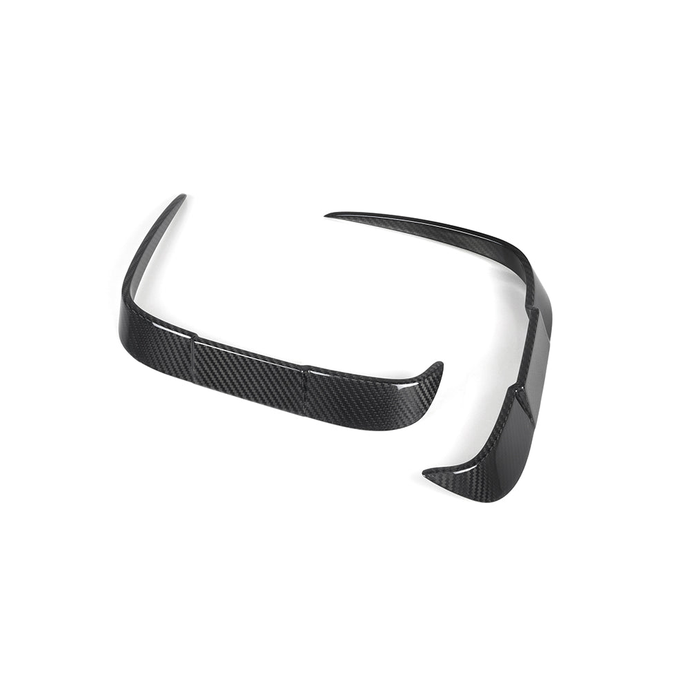 SOOQOO BMW M2 F87 SQ Style Carbon Fiber Rear Side Vent Trim