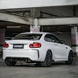 SOOQOO BMW M2 F87 SQ Style Carbon Fiber Rear Side Vent Trim