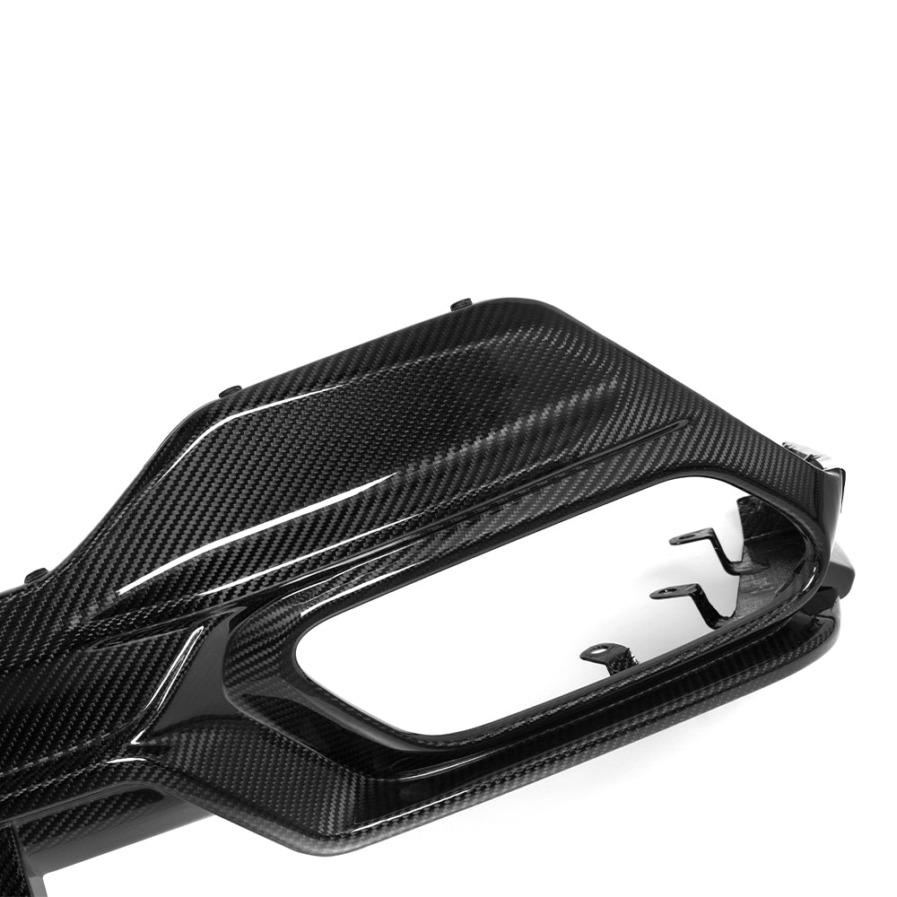 SOOQOO BMW 8 Series G14 G15 SQ Style Carbon Fiber Diffuser