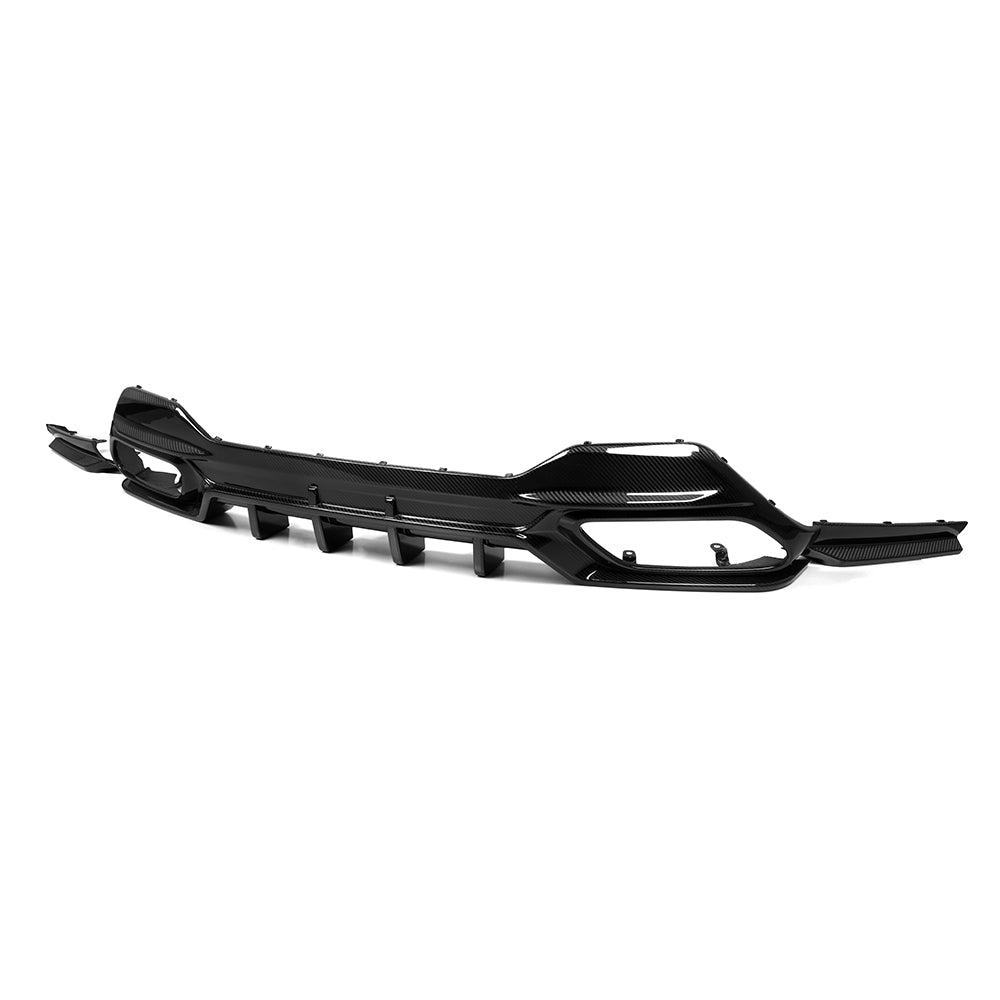 SOOQOO BMW 8 Series G14 G15 SQ Style Carbon Fiber Diffuser