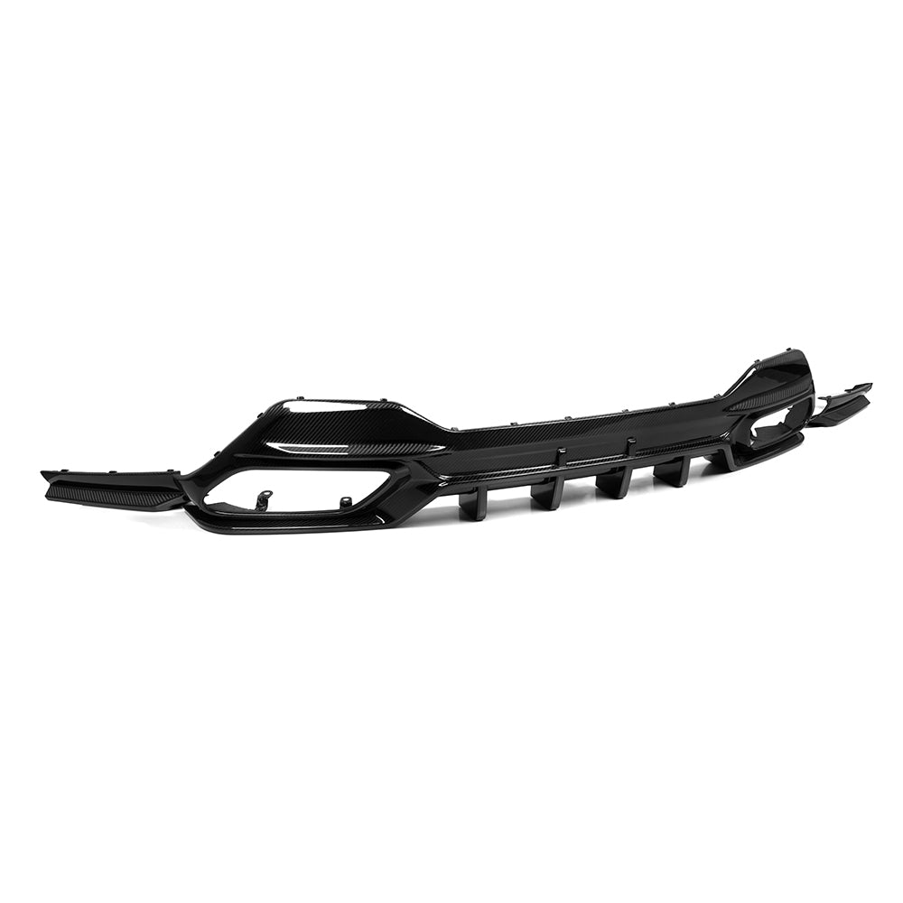 SOOQOO BMW 8 Series G14 G15 SQ Style Carbon Fiber Diffuser