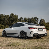SOOQOO BMW 4 Series G22 SQ Style Carbon Fiber Diffuser