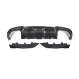 SOOQOO BMW 4 Series G22 SQ Style Carbon Fiber Diffuser