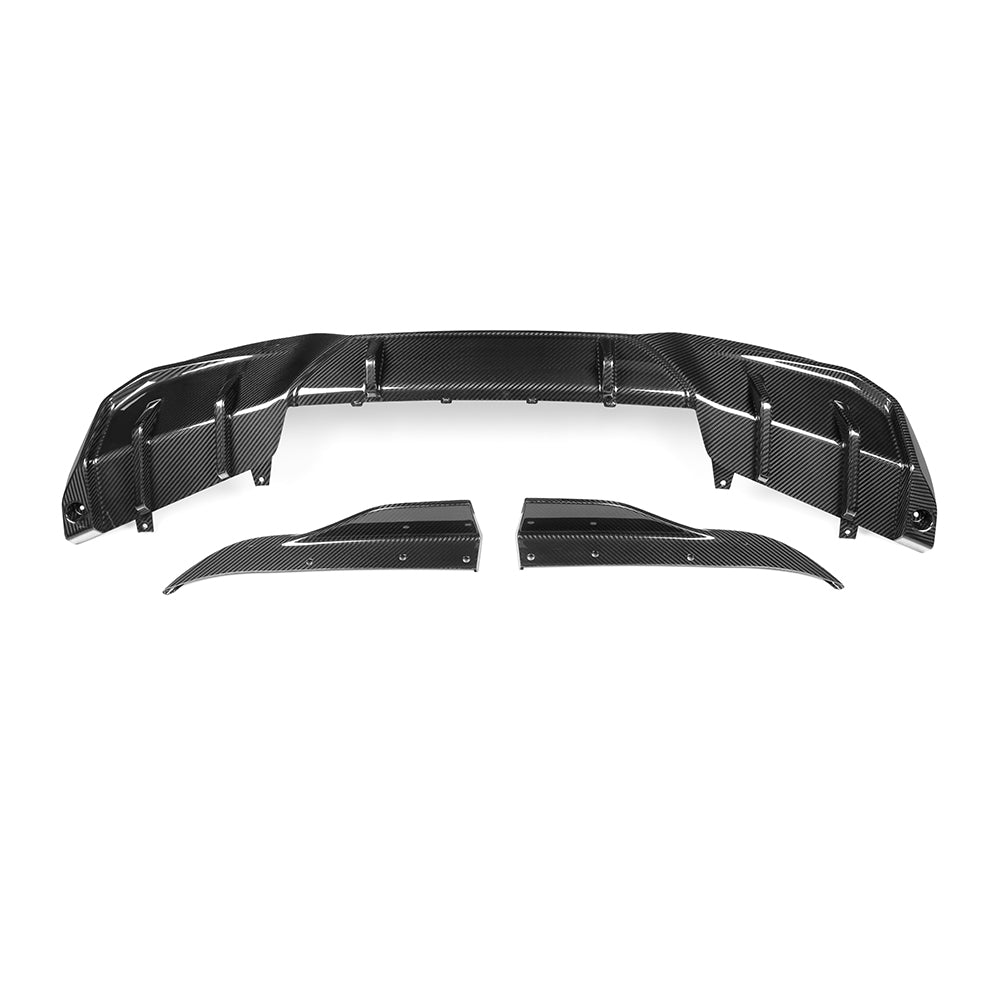 SOOQOO BMW i4 G26 BEV SQ Style Carbon Fiber Diffuser