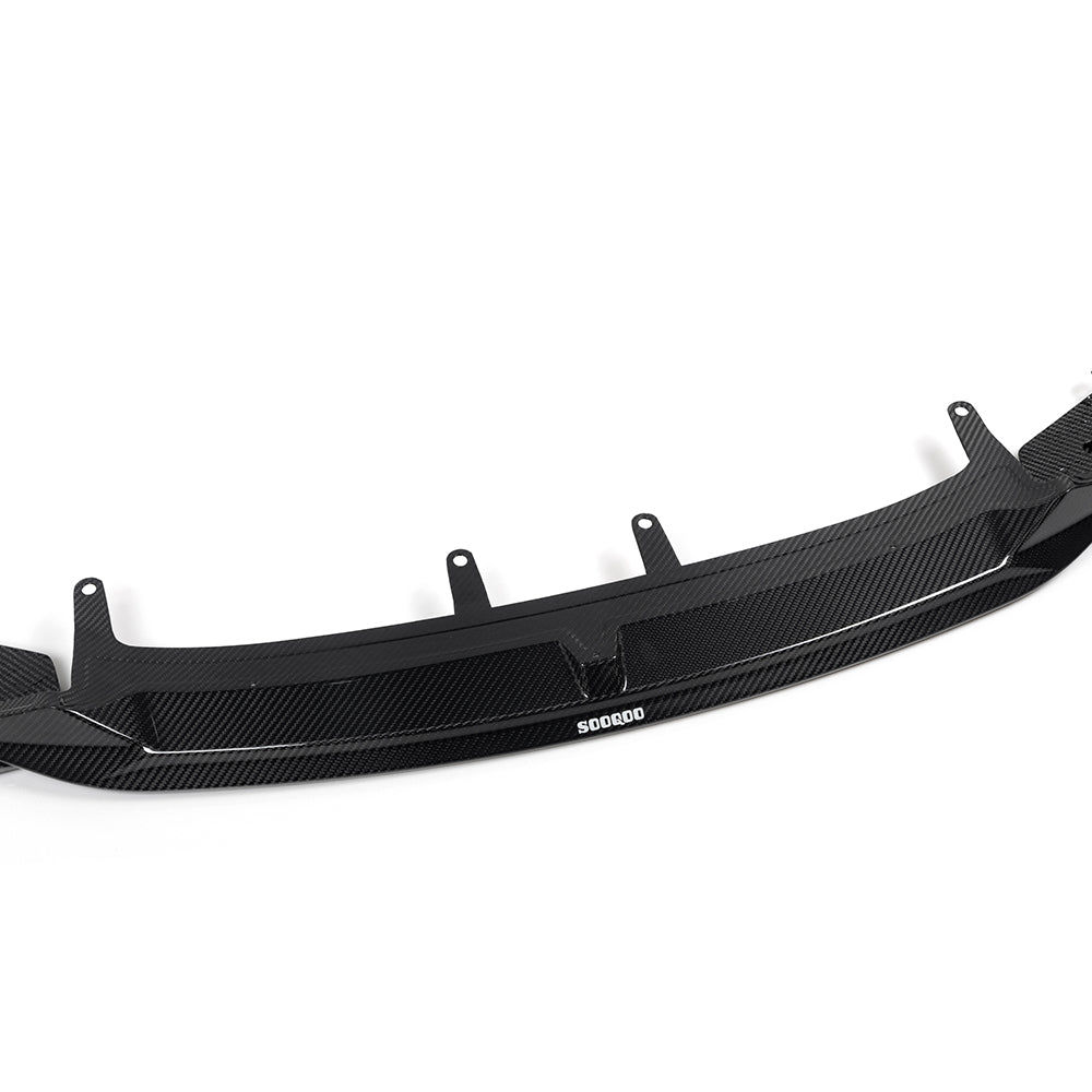 SOOQOO BMW 8 Series G14 G15 G16 SQ Style Carbon Fiber Front Lip