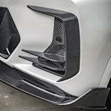 SOOQOO BMW iX3 G08 BEV SQ Style Carbon Fiber Front Lip