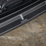 SOOQOO BMW iX3 G08 BEV SQ Style Carbon Fiber Front Lip