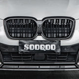 SOOQOO BMW iX3 G08 BEV SQ Style Carbon Fiber Front Lip