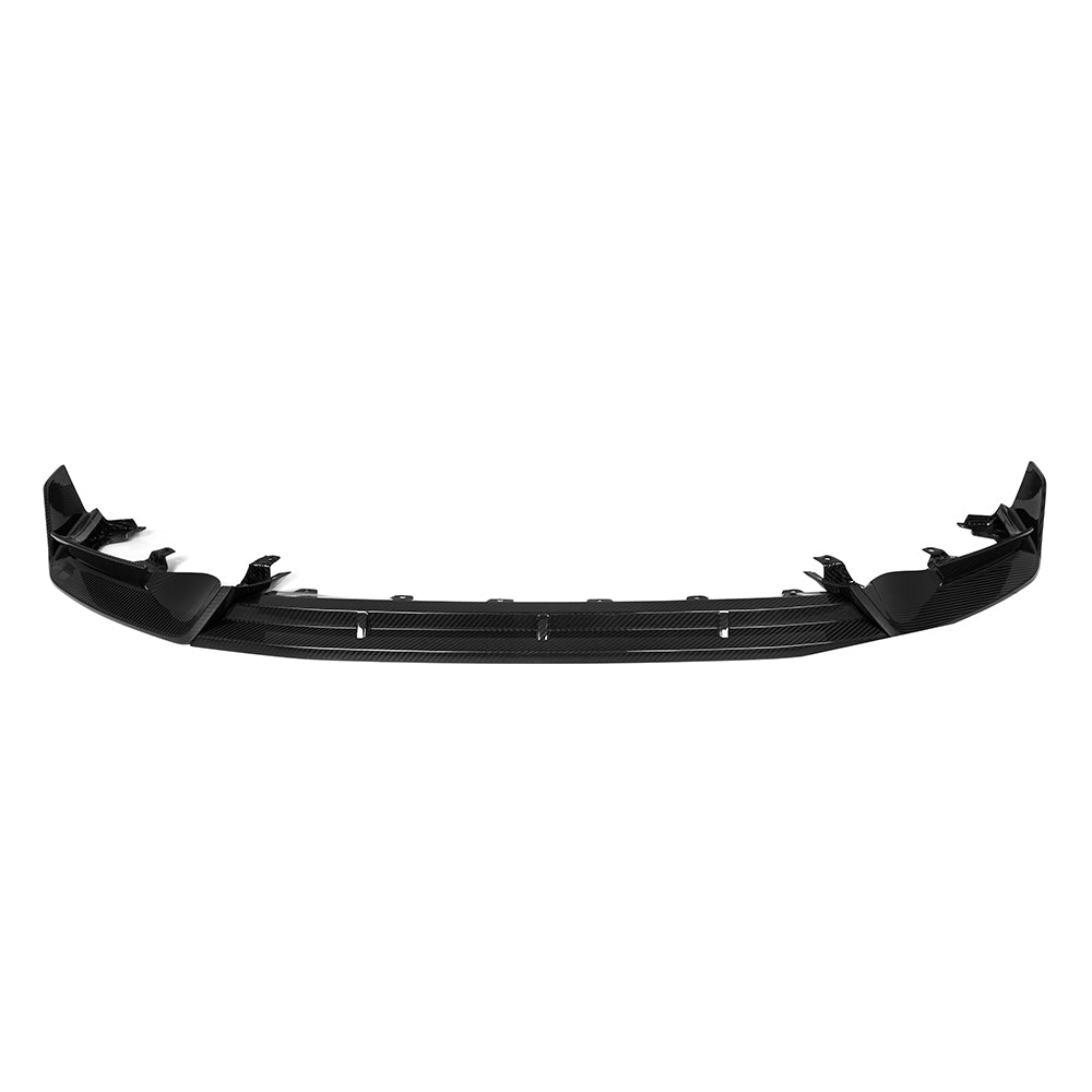 SOOQOO BMW iX3 G08 BEV SQ Style Carbon Fiber Front Lip