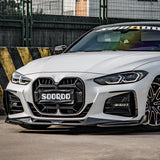 SOOQOO BMW 4 Series G22 SQ Style Carbon Fiber Front Vent Trim