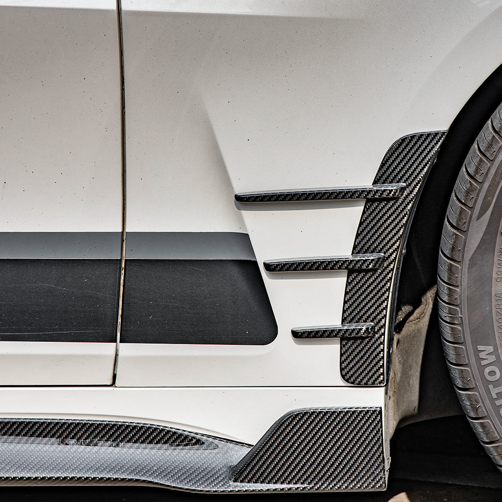 SOOQOO BMW 4 Series G22 SQ Style Carbon Fiber Front Wheel Arch Trim