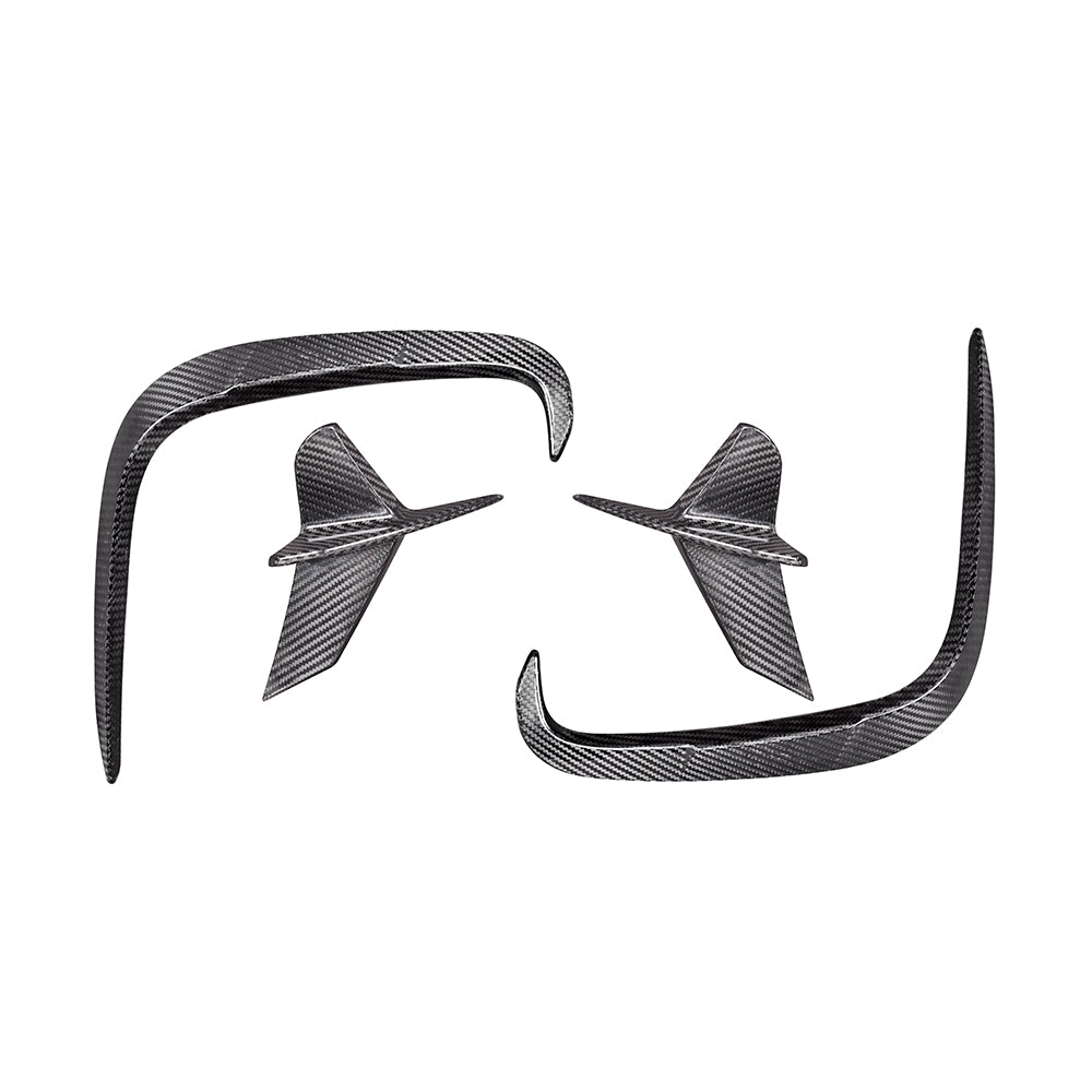 SOOQOO BMW 8 Series G14 G15 G16 SQ-A Style Carbon Fiber Rear Vent Trim