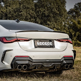 SOOQOO BMW 4 Series G22 SQ Style Carbon Fiber Rear Vent Trim