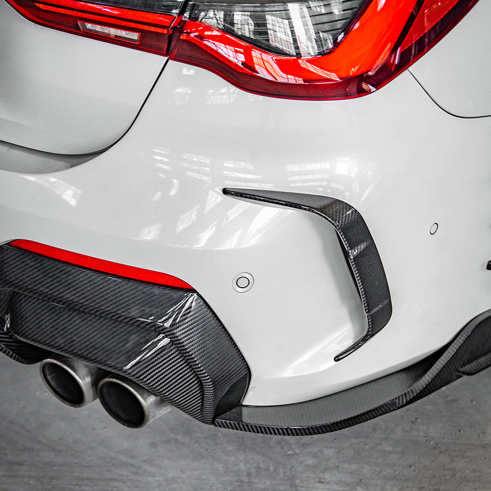 SOOQOO BMW 4 Series G22 SQ Style Carbon Fiber Rear Vent Trim
