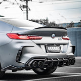 SOOQOO BMW M8 F91 SQ Style Carbon Fiber Rear Vent Trim