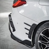SOOQOO BMW 4 Series G22 SQ Style Carbon Fiber Rear Wheel Arch Trim