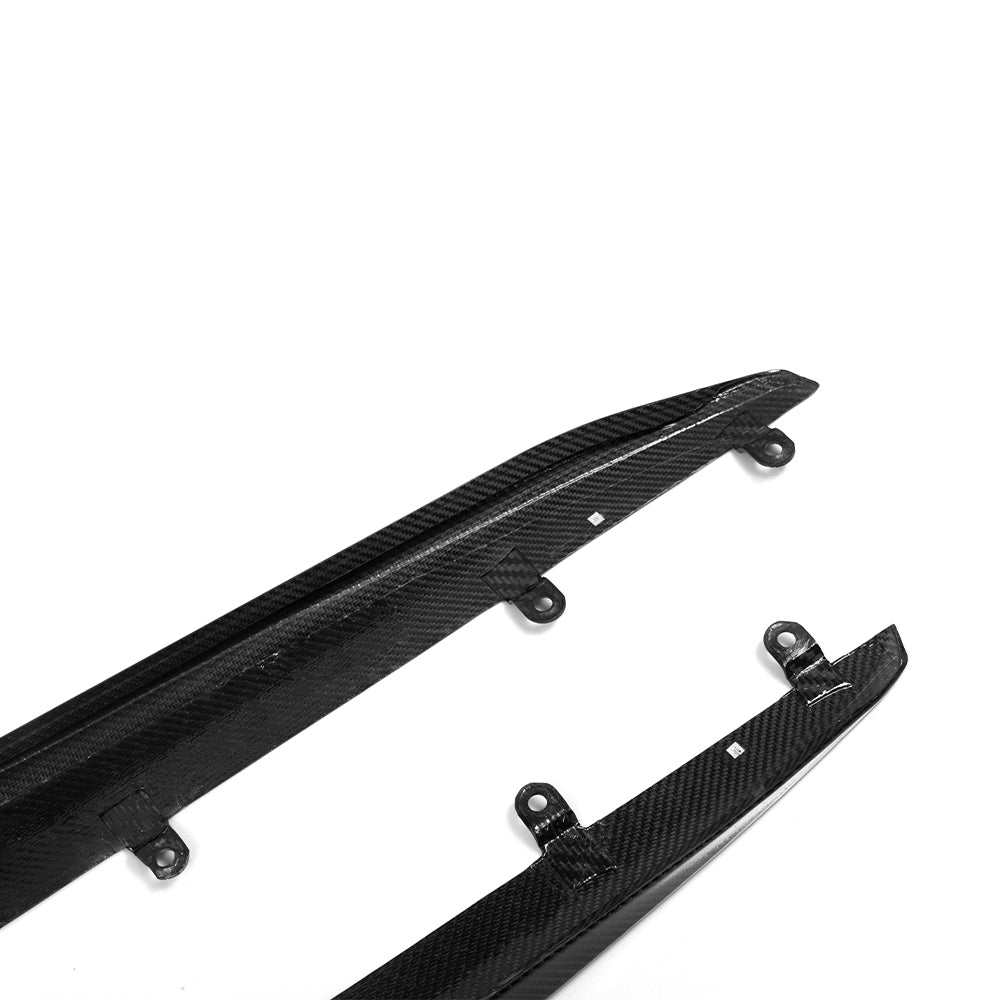 SOOQOO BMW 8 Series G14 G15 SQ Style Carbon Fiber Side Skirt
