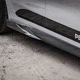 SOOQOO BMW 4 Series G26 SQ Style Carbon Fiber Side Skirt