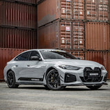 SOOQOO BMW 4 Series G26 SQ Style Carbon Fiber Side Skirt