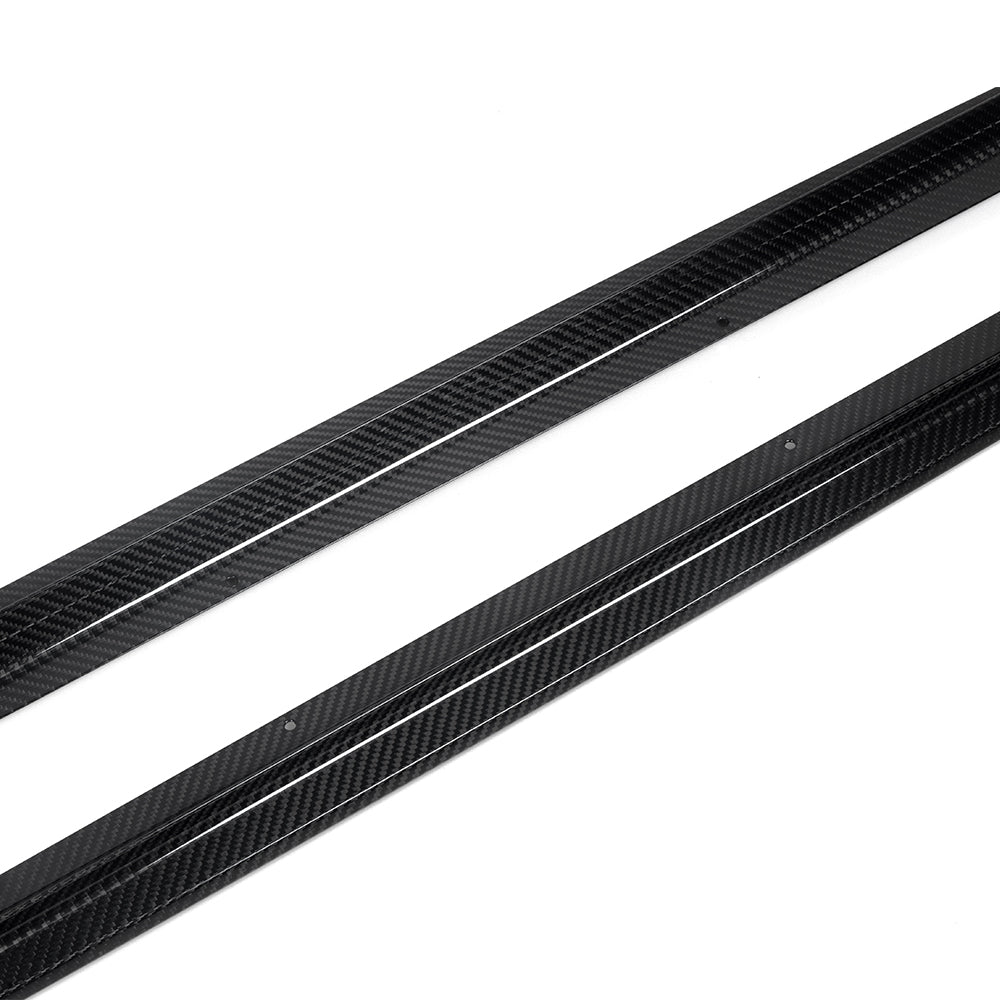 SOOQOO BMW 2 Series G42 Coupe SQ Style Carbon Fiber Side Skirt