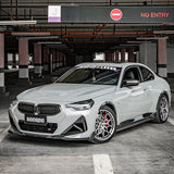 SOOQOO BMW 2 Series G42 Coupe SQ Style Carbon Fiber Side Skirt